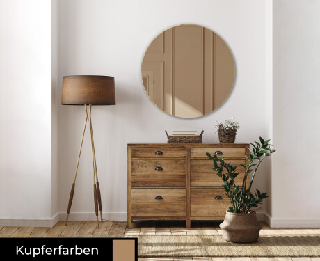 Runde dekorativer spiegel Flur modern L175 #2