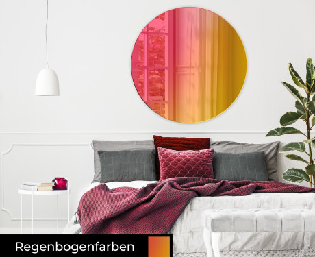 Runde dekorativer spiegel Flur modern L175 #7