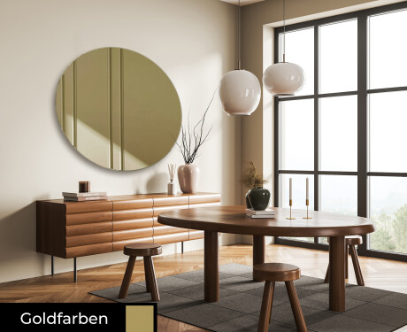 Runde dekorativer spiegel Flur modern L175 #8