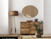 Oval dekorativer spiegel Flur modern L178 #2