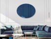 Oval dekorativer spiegel Flur modern L178 #3