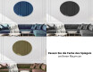Oval dekorativer spiegel Flur modern L178 #10
