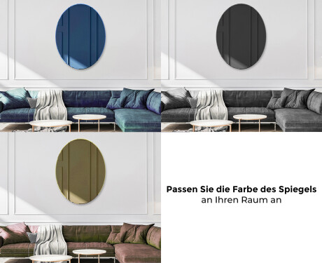 Oval großer Wandspiegel L179 #10