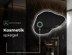 Unregelmäßiger asymmetrischer Spiegel mit LED Beleuchtung P223 #6