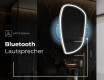 Unregelmäßiger asymmetrischer Spiegel mit LED Beleuchtung I222 #6