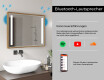 Spiegel mit Rahmen und LED Industrial Beleuchtung FrameLine L02 #11