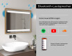 Spiegel mit Rahmen und LED Industrial Beleuchtung FrameLine L09 #11