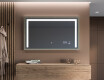 Spiegel mit Rahmen und LED Industrial Beleuchtung FrameLine L11 #12