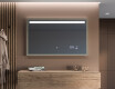 Spiegel mit Rahmen und LED Industrial Beleuchtung FrameLine L12 #12