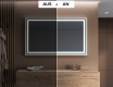 Spiegel mit Rahmen und LED Industrial Beleuchtung FrameLine L49 #5