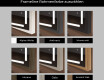Spiegel mit Rahmen und LED Industrial Beleuchtung FrameLine L124 #2