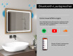 Spiegel mit Rahmen und LED Industrial Beleuchtung FrameLine L137 #11