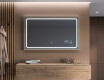 Spiegel mit Rahmen und LED Industrial Beleuchtung FrameLine L137 #12