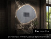 Wandspiegel Beleuchtet unregelmäßige Form R221 #9