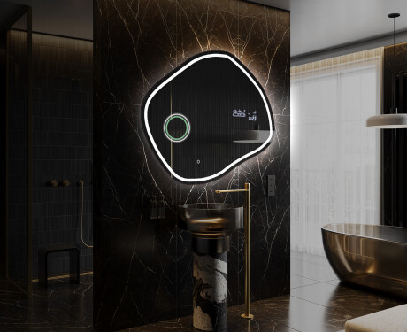 Wandspiegel Beleuchtet unregelmäßige Form R223 #10