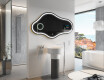Unregelmäßiger Badpiegel mit LED SMART C223 Google #10