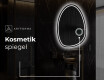 Unregelmäßiger asymmetrischer Spiegel mit LED Beleuchtung SF223 #5