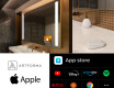 Smart Spiegel LED Badspiegel L02 Apple #2