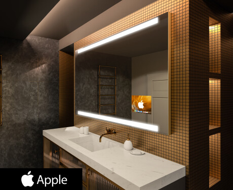 Smart Spiegel LED Badspiegel L47 Apple