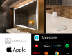 Badspiegel mit LED L77 SMART Apple #2