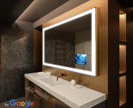 Badezimmerspiegel Smart Google mit Licht LED L01