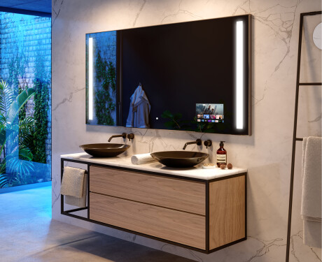 Badezimmerspiegel mit Beleuchtung LED Smart Google L02 #10