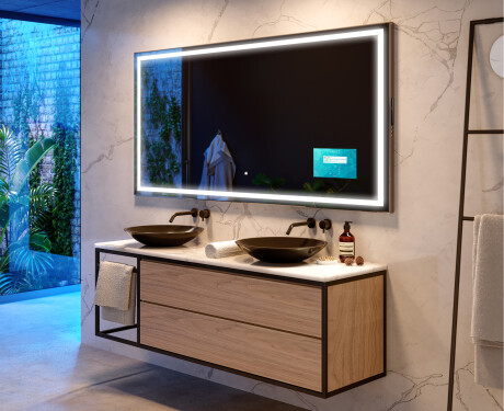 Smart Spiegel LED Badspiegel L49 Samsung #6