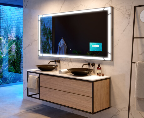 Smart Spiegel LED Badspiegel L126 Samsung #6