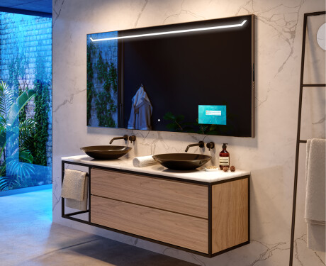 Smarter Spiegel mit LED Beleuchtung L128 Samsung #6
