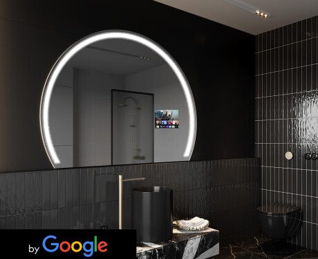 Runder Badpiegel mit LED SMART W223 Google
