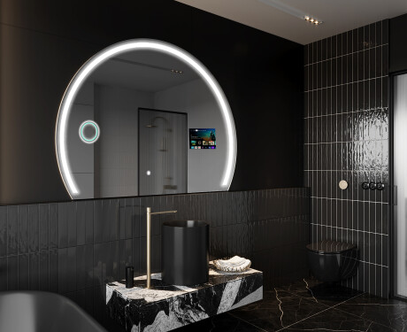 Runder Badpiegel mit LED SMART W223 Google #8