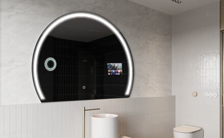 Runder Badpiegel mit LED SMART W223 Google