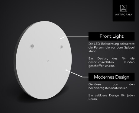 Runde SmartSpiegel mit LED Beleuchtung SMART L153 Samsung #2