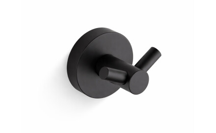 CLASSIC – Doppelhaken für Handtücher / gebürstetes Graphit