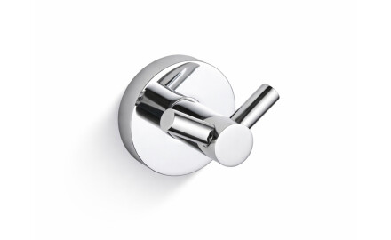 CLASSIC – Doppelhaken für Handtücher / Chrom