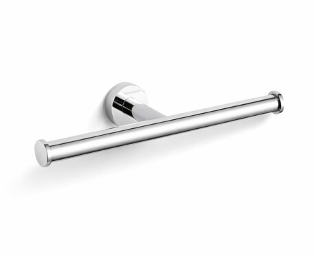 CLASSIC – Halter für zwei Toilettenpapierrollen / ohne Abdeckung / Chrom