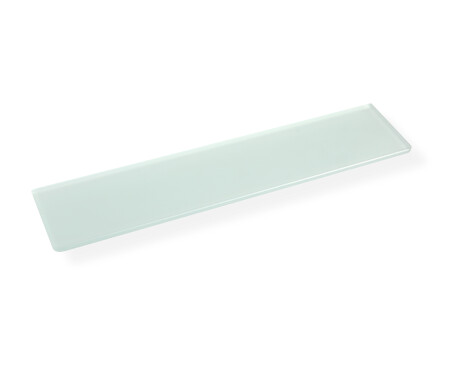 CLASSIC – Regal 60 unter dem Spiegel, ohne Griffe / mattes Glas