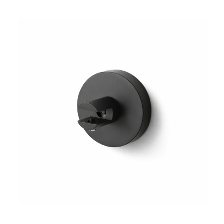 CLASSIC – Halterung mit Rosette für Glasregale 07.80160/50/40/30 – 2 Stück / mattschwarz #1