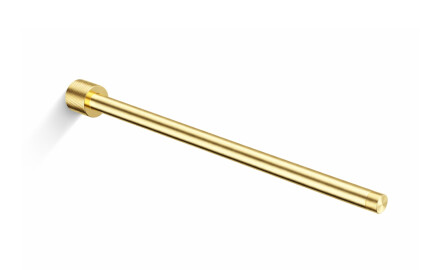 MEGAN – Handtuchhalter / senkrecht, einzeln / gebürstetes Champagner-Gold