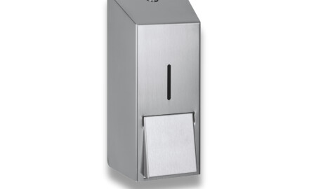 Flüssigseifenspender 0,8 l, Serie R1 / gebürsteter Stahl