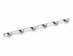 Leiste – 6 Handtuchhaken / Chrom