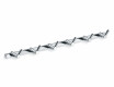 Leiste – 6 Doppelhaken für Handtücher / Chrom