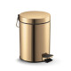 STANDARD-Treteimer, rund, 5 l, Soft-Close / goldglänzend #1