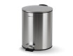 BUDGET-Treteimer, rund, 5 l, Soft-Close / Edelstahl, satiniert