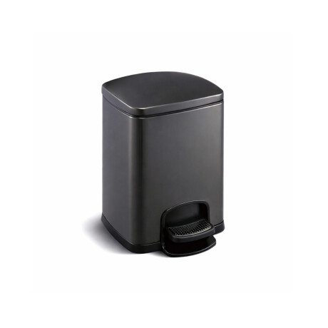 PREMIUM-Treteimer, rechteckig, 5 l, Soft-Close / mattschwarz #1
