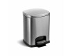 PREMIUM-Treteimer, rechteckig, 5 l, Soft-Close / Edelstahl, satiniert