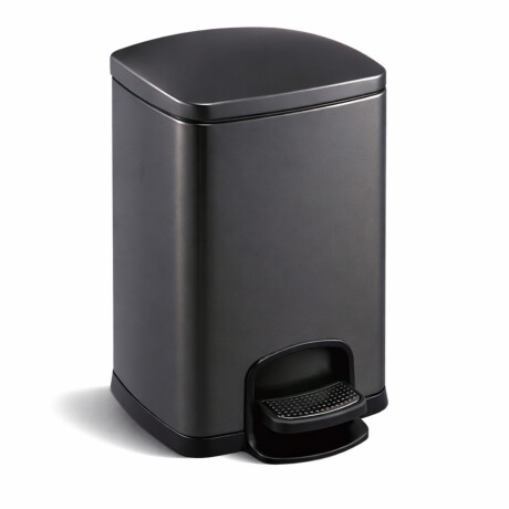 PREMIUM-Treteimer, rechteckig, 20 l, Soft-Close / mattschwarz #1