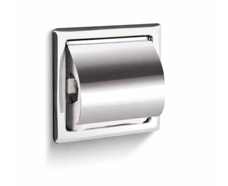 Toilettenpapierhalter / zum Einbau / Chrom