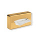 Taschentuchspender / ABS, goldglänzend #1