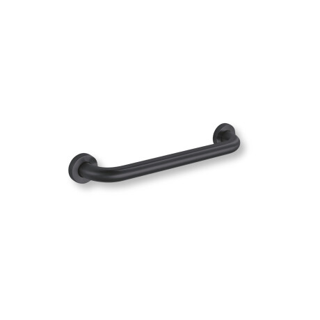 Stützhandlauf für Menschen mit Behinderungen, Ø 32, gerade, STANDARD – 40 cm / Edelstahl, mattschwarz #1